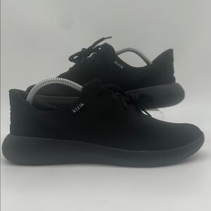 Kizik MADRID ECO Hands Free Men's Size 9.5 Black Knit Lightweight Lace Up